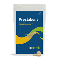Prostabona - Hørfrø, vitamin E samt zink og selen