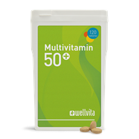 Wellvita Multivitamin 50+ - Alle vitaminer og mineraler du har brug for